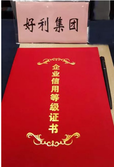 北京好利閥業集團有限公司被授予“第七批中國膜行業企業信用等級評價AAA級授牌企業” 北京好利閥業集團有限公司被授予“第七批中國膜行業企業信用等級評價AAA級授牌企業”
