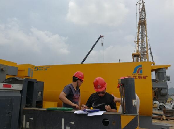 方圓檢測集團技術專家冒高溫為杭富城際鐵路提供技術服務 方圓檢測集團技術專家冒高溫為杭富城際鐵路提供技術服務