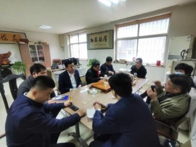 山東省民營企業高質量發展服務隊到煙店鎮考察 山東省民營企業高質量發展服務隊到煙店鎮考察