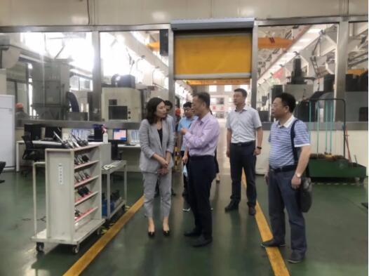 工投集團副總經理勵中柱帶隊赴北侖大碶高端汽配模具園區考察調研 工投集團副總經理勵中柱帶隊赴北侖大碶高端汽配模具園區考察調研