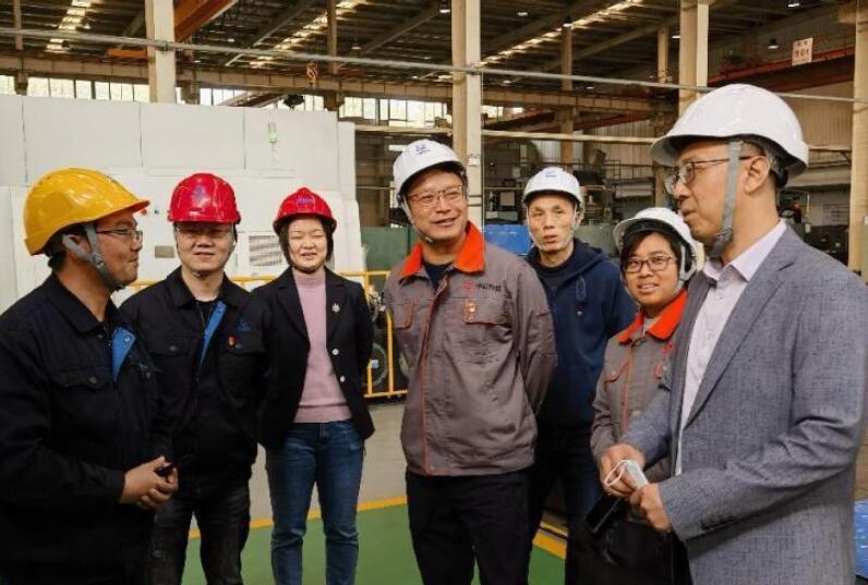 中材科技(蘇州)有限公司領導一行赴中核科技調研 中材科技(蘇州)有限公司領導一行赴中核科技調研