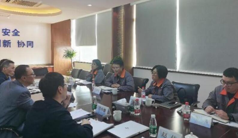 中材科技(蘇州)有限公司領導一行赴中核科技調研 中材科技(蘇州)有限公司領導一行赴中核科技調研