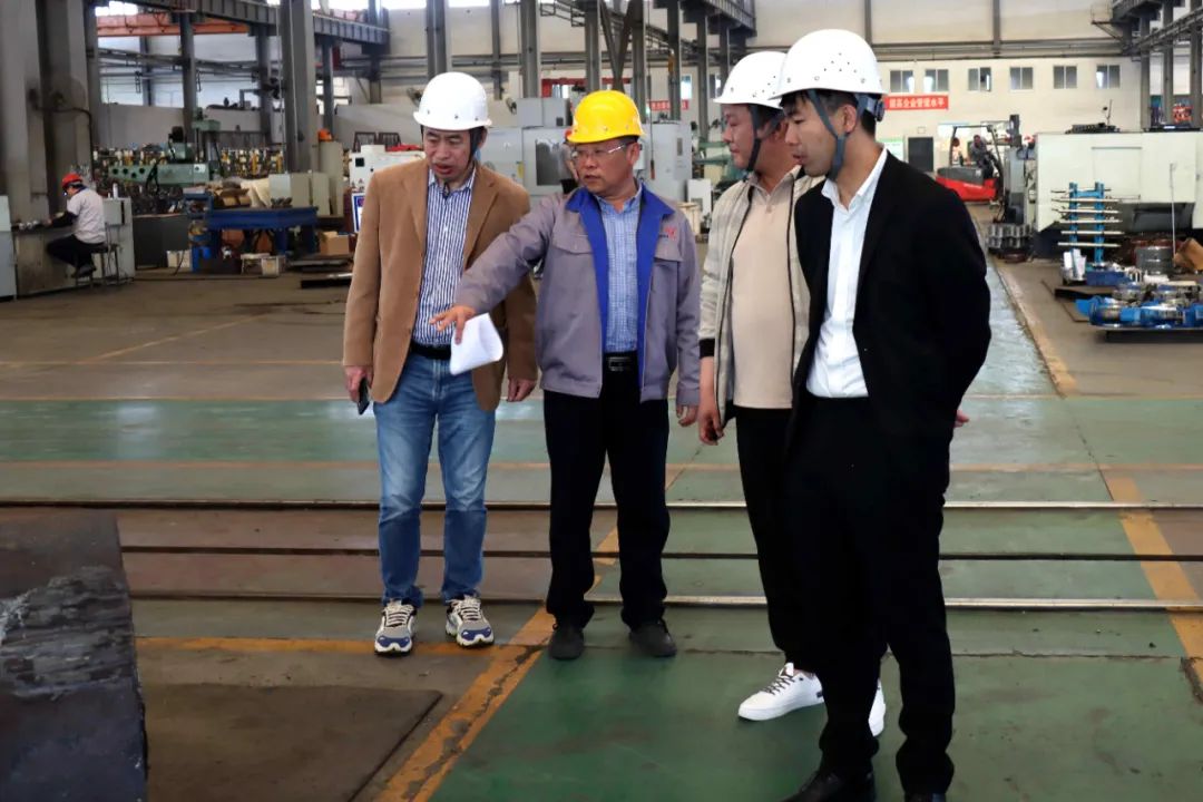 日本清本鐵工客戶一行4人蒞臨恒邦泵業實地考察 日本清本鐵工客戶一行4人蒞臨恒邦泵業實地考察