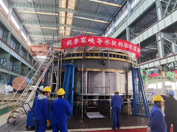 哈電鎮江公司:李家峽導水機構預裝驗收圓滿成功 哈電鎮江公司:李家峽導水機構預裝驗收圓滿成功