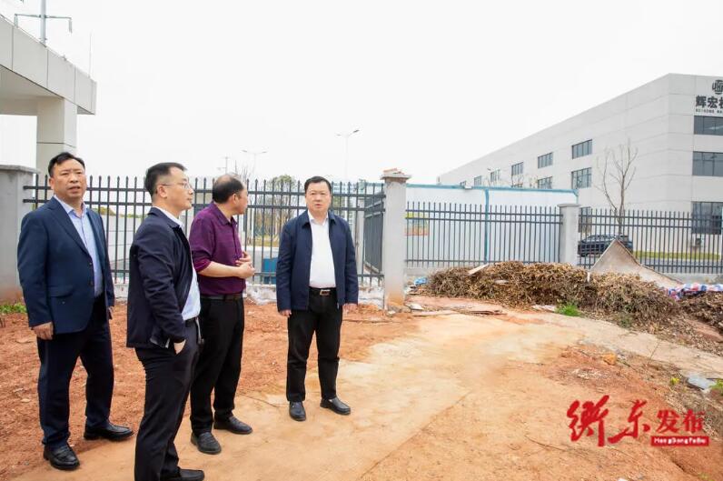 圖:縣委書記譚建華到泵業智造產業園實地調研 圖:縣委書記譚建華到泵業智造產業園實地調研