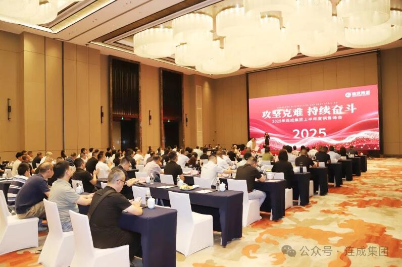 連成集團成功召開2025年上半年度銷售峰會 連成集團成功召開2025年上半年度銷售峰會