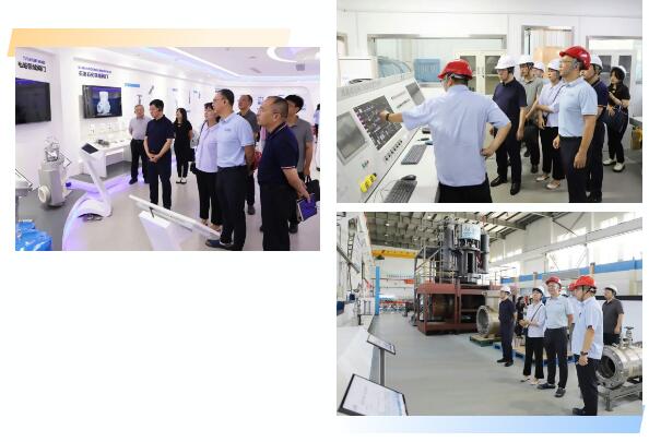 陽泉高新區黨工委與陽泉閥門一行赴中核科技交流 陽泉高新區黨工委與陽泉閥門一行赴中核科技交流